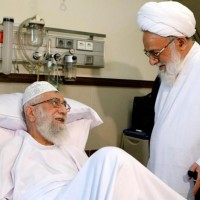 عيادة العلماء والشخصيات للإمام الخامنئي حفظه الله في المستشفى